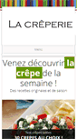 Mobile Screenshot of creperie-pessac.com